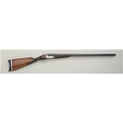 Remington SxS concealed hammer shotgun, Trap  Gun, F grade, 12 gauge, 30” barrels, blue and  case ha