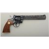 Image 1 : Desirable Colt Python DA revolver, in  hard-to-find, almost rare .38 Special caliber  with an 8” ven