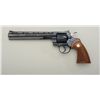 Image 2 : Desirable Colt Python DA revolver, in  hard-to-find, almost rare .38 Special caliber  with an 8” ven