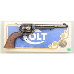 Colt Winchester/Colt Commemorative SAA  revolver, .44-40 cal., 7-1/2” barrel, blue  and case hardene