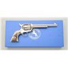 Image 2 : Colt Third Generation SAA revolver, .44-40  cal., 7-1/2” barrel, nickel finish, stag  grips, #SA9826