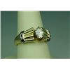 Image 3 : Very high quality 18 karat heavy yellow gold  ladies custom made ring by the ‘DIANA’  collection set