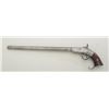 Image 2 : Perry first type percussion single shot  pistol, .52 cal., 14-1/2” round barrel,  contoured trigger 