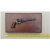 Image 2 : Wood cased United States Historical Society  produced modern miniature copy of a Colt  Model 1851 sq