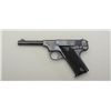 Image 2 : High Standard Model C semi-auto pistol, .22  short cal., 4-1/2” barrel, black finish,  checkered bla