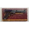 Image 1 : High Standard Olympic Model 101 semi-auto  pistol in factory maroon cardboard box  numbered to this 