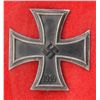 Image 1 : German Iron Cross First Class, Schinkel  pattern (rare earliest form) with swastika in  center of cr