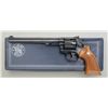 Image 1 : Smith & Wesson Model 17-4 DA revolver, .22LR  cal., 8-3/8” barrel, blue finish, checkered  medallion