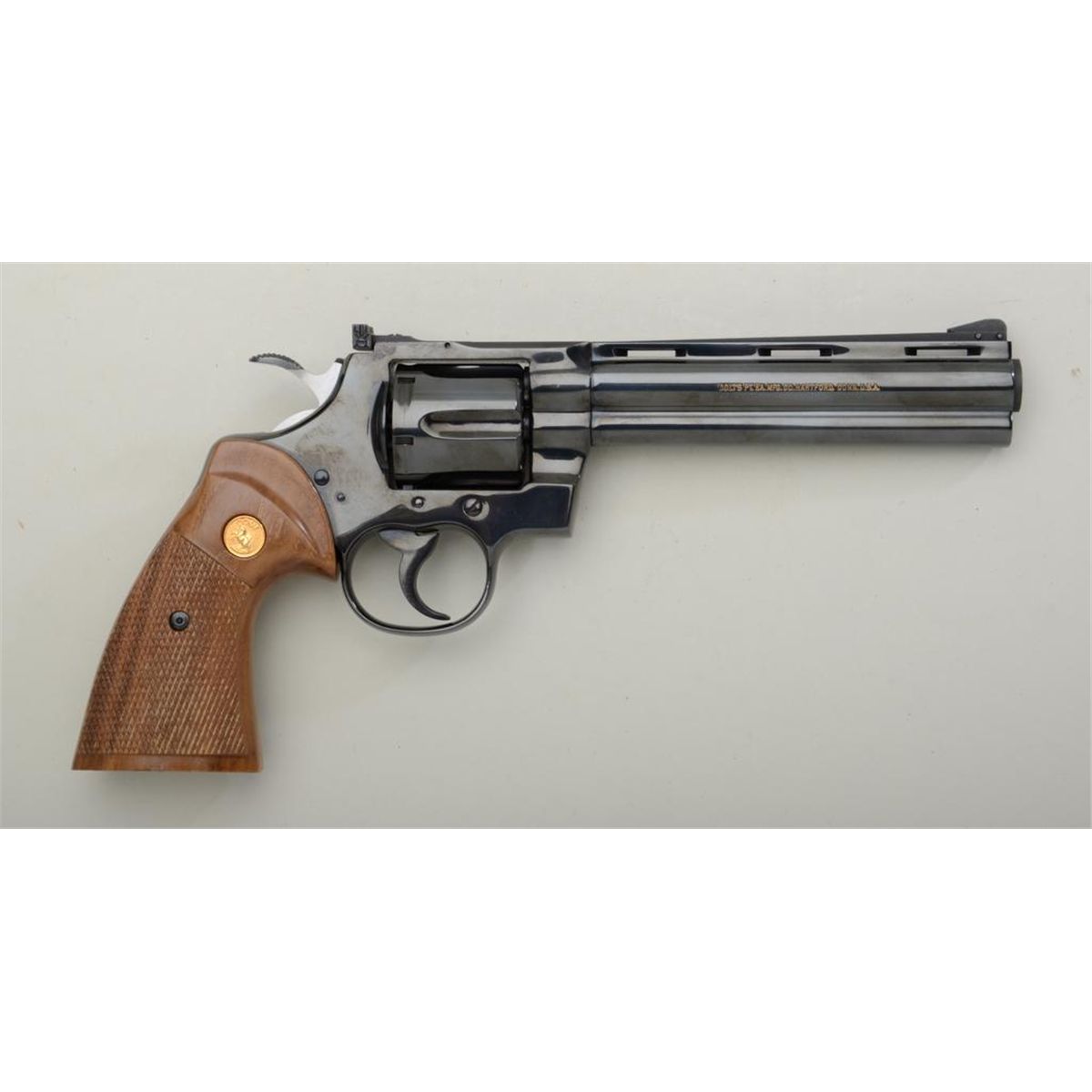 Colt Python Model DA revolver, .357 Magnum cal., 6” ventilated rib ...