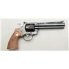 Image 3 : Colt Python Model DA revolver, .357 Magnum  cal., 6” ventilated rib barrel, black finish,  checkered