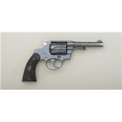 Colt Police Positive Special DA revolver,  .32-20 WCF cal., 4” round barrel, blue  finish, checkered