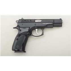 CZ Model 75B DA semi-auto pistol, 9mm Luger  cal., 4-1/2” barrel, mat black finish,  import-marked, 