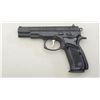Image 2 : CZ Model 75B DA semi-auto pistol, 9mm Luger  cal., 4-1/2” barrel, mat black finish,  import-marked, 