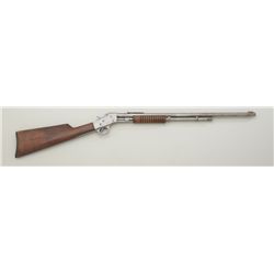 Stevens pump action rifle, .22 short, long or  long rifle cal., 22” round barrel, wood  stocks, #974