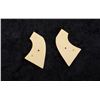 Image 2 : Pair of faux ivory grips for a Ruger Vaquero  SAA revolver in overall very good condition  with scre