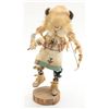 Image 1 : Older wooden Kachina doll, “White Buffalo” in  overall very good condition, approx. 14” in  height. 