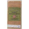Image 1 : Box with label that reads “Central Fire  Primed Metallic Shells”. Box measures 5-1/2”  by 2-3/4”, 2-