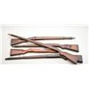 Image 1 : Lot of 8 Mauser rifle wood stocks and a box  of misc. fore stocks and related parts.    Est.:  $100-
