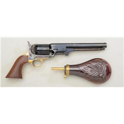 Italian-made copy of a Colt Model 1851 Navy  percussion revolver, .36 cal., 7-1/2” octagon  barrel, 
