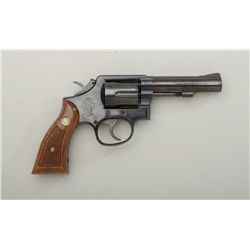 Smith & Wesson Model 13-3 DA revolver,  stamped on the left side of the lower frame  “SACTO. SHERIFF