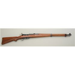 Swiss Schmidt-Rubin straight pull bolt-action  military style rifle, 8mm cal., 25-1/2”  barrel, mat 