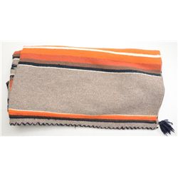 Large approx. 7’ x 5’ tightly woven Indian  rug, Southwestern or Mexican native origin  with beautif