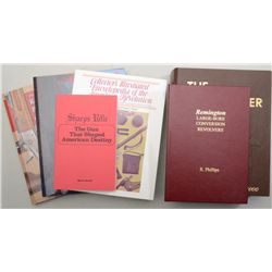 Collector’s Library including: Remington  Large-bore conversion Revolvers by Phillips;  Remington Ro