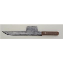 Large older commercial butcher knife marked  KLEVER KNIFE CO., approx. 16” overall with an  approx. 