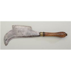 19th century combination knife/tool marked  “James Howarth / Cast Steel / Sheffield” with  maker’s h