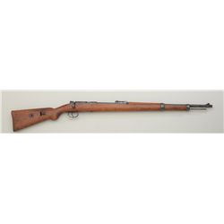 German bolt-action rifle, receiver marked  Waffenstadt and dated 1935, 5.4mm cal., 26”  round barrel