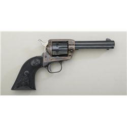 Colt Frontier Peacemaker SAA revolver, .22LR  cal., 4-1/2” barrel, blue and case hardened  finish, c