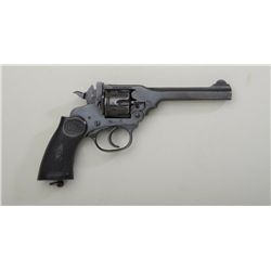 Webley Mark IV DA top break military  revolver, .38 cal., 5” barrel, black finish,  import-marked, c