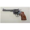 Image 2 : Colt Model .357 DA revolver, .357 Magnum  cal., 6” barrel, blue finish, replaced custom  finger groo