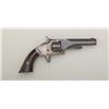 Image 1 : Smith & Wesson Model 1 Second Issue spur  trigger tip up revolver, .22 cal., 3-1/4”  barrel, blue an