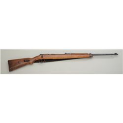 Simsonwerke Suhl bolt-action Mauser rifle,  .22 cal., 26” round barrel, blue finish, wood  stock wit