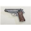 Image 2 : Walther Model PP semi-auto pistol by  Manurhin, imported by Interarms, 7.65 cal.,  3-3/4” barrel, bl