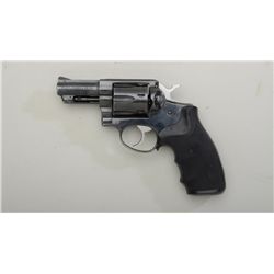Ruger Speed Six Model DA revolver, .357  Magnum cal., 2-3/4” barrel, black finish,  Pachmayr finger 