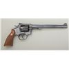 Image 1 : Smith & Wesson Model 17-4 DA revolver, .22LR,  8-3/8” barrel, blue finish, checkered  medallion wood