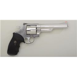 Smith & Wesson Model 629-1 DA revolver, .44  magnum cal., 6” barrel, stainless steel,  checkered Pac