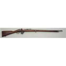 Beaumont/Vitali bolt-action military rifle  (Netherlands), 11.3mm cal., 33” round barrel,  grey fini