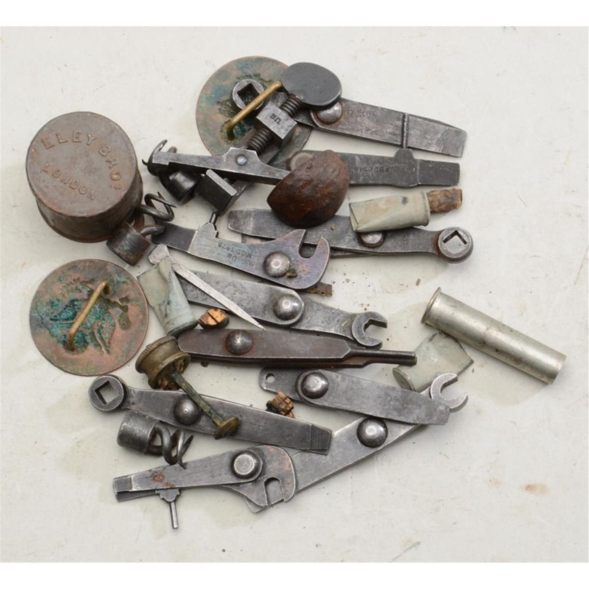 Lot of misc. military rifle tools and accessories including approx. 10