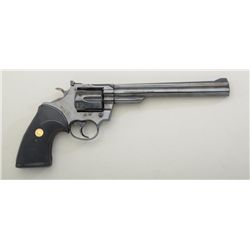 Colt Trooper MK III DA revolver, .357 Magnum  cal., 8” barrel, black finish, Pachmayr  checkered Col