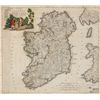 Image 1 : 1803: Venetian edition of Robert de Vaugondy Ireland map