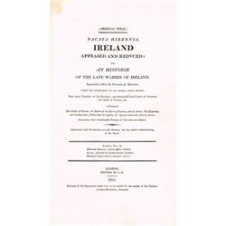 Pacata Hibernia : or, A history of the wars in Ireland during the reign of Queen Elizabeth