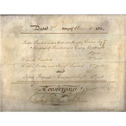1816-1880: Rathfarnham and district collection of indentures and legal documents