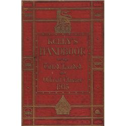 1883-1935: Peerage Directories including Burke's 1883