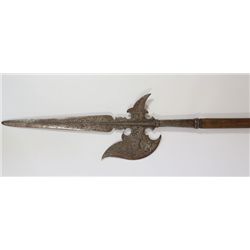 19th Century: Victorian ceremonial halberd