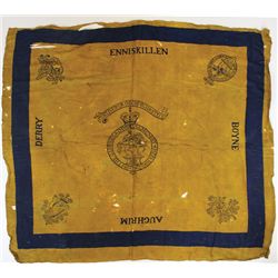 19th Century: Orange Order commemorative silk