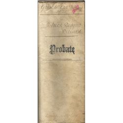 1868-1921: Waterford estate papers relating to the estate of Patrick Diggins, Dunmore East and the J