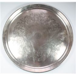 1900s: City of Dublin Steam Packet Company silver plate salver